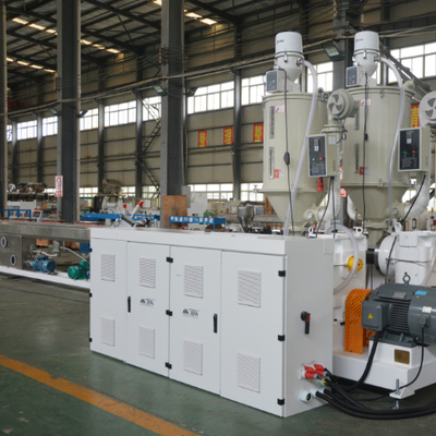 शेन्ज़ेन HYPET 20-63 PPR पाइप उत्पादन लाइन, तीन परतें HDPE PE 20-1200mm पाइप बनाने की मशीन