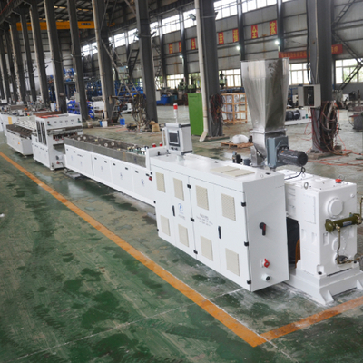 खरीदें SHENZHEN हाइपेट उच्च आउटपुट उच्च गति 50-110 पीवीसी पाइप बनाने की मशीन online manufacture