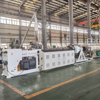 खरीदें 110-250/ 315-630 Single PVC Pipe Making Machine PVC Pipe Production Line online manufacture