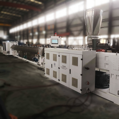 खरीदें Shenzhen HYPET 90-110/110-160mm PVC 3 layers Pipe Production Line online manufacture