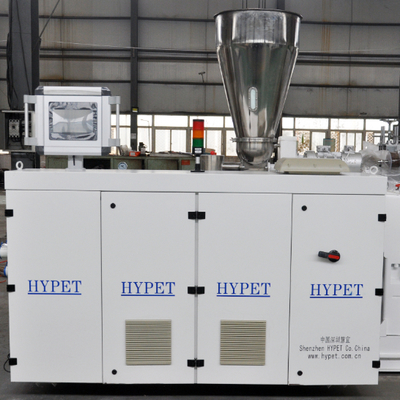 खरीदें Shenzhen HYPET Twinc Conic Scrwe Extruder Machine Parallel Twin Screw Extruder Machine Double Screw Extruder Machine online manufacture