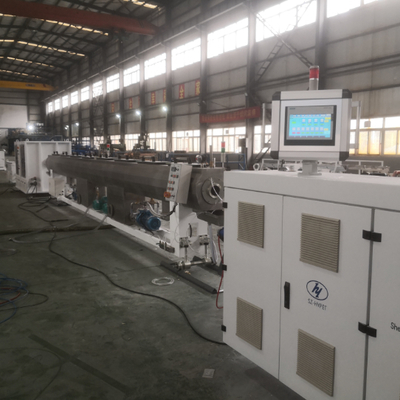 खरीदें Shenzhen HYPET 200-400mm PVC ABA/ABC 3 layers Pipe Production Line online manufacture