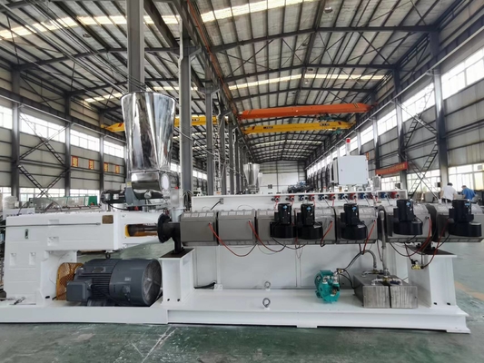 खरीदें Shenzhen HYPET PS75/38  95/38  125/38 High Efficient And High Speed Parallel Twin Screw Plastic Extruders online manufacture