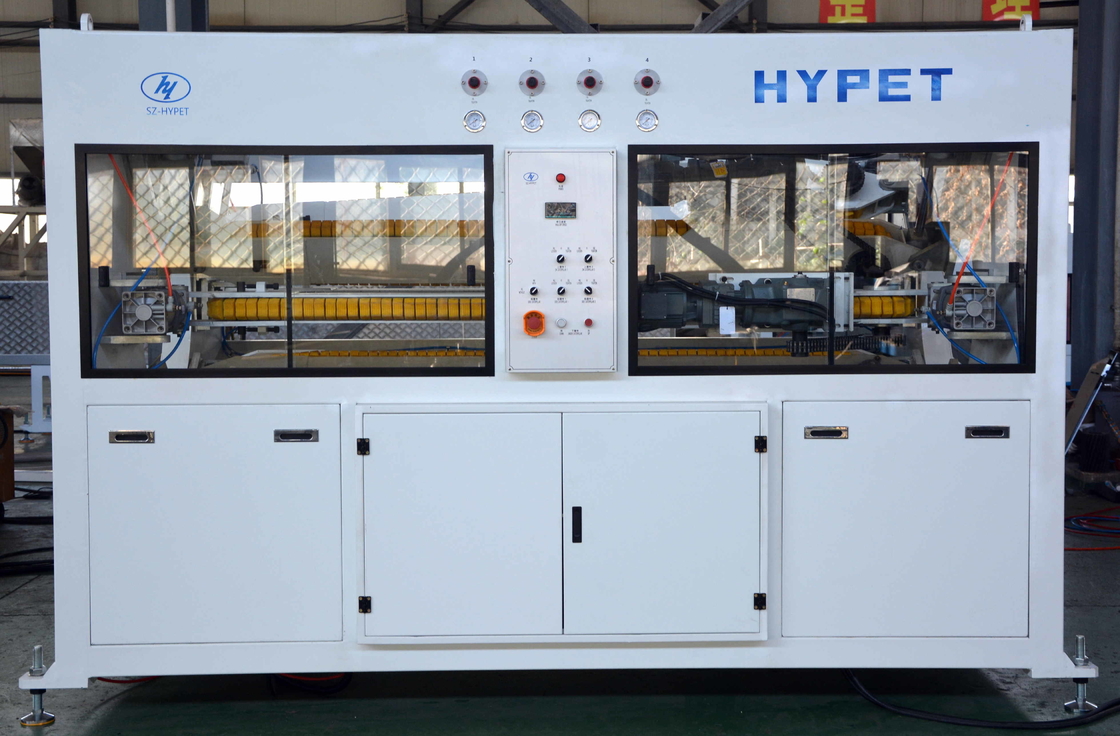 HYPET उच्च आउटपुट पीवीसी बड़े आकार के पाइप उत्पादन लाइन315/400/500/630mm पाइप बनाने की मशीन द्वारा ZS92/188 शंकु जुड़वां एक्सट्रूडर