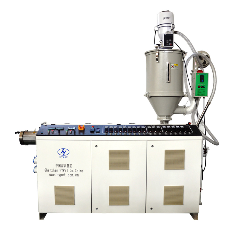 एचडीपीई पीपीआर दबाव पानी पाइप के लिए 45kw पीएलसी नियंत्रण HYSJ60/38 एकल पेंच एक्सट्रूडर