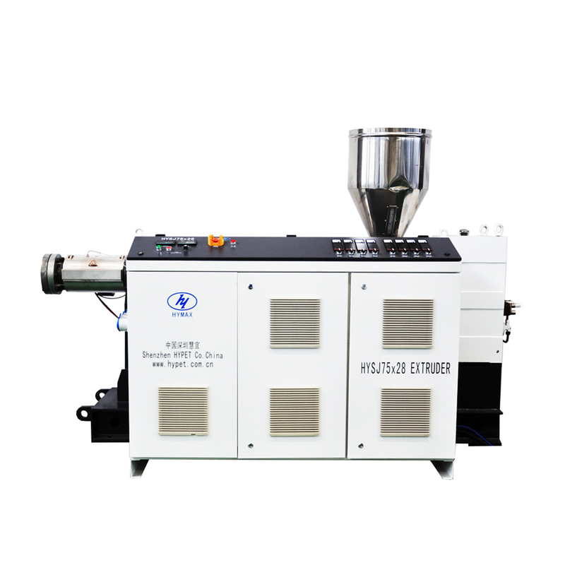 अपशिष्ट सामग्री पुनर्नवीनीकरण एलडीपीई एचडीपीई पीपी प्लास्टिक extrusion मशीन एकल पेंच extruder SJ75/30 गोली पाइप प्रोफाइल के लिए