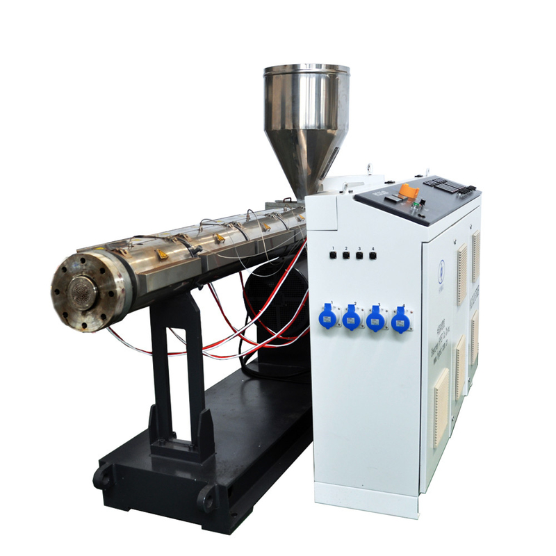 अपशिष्ट सामग्री पुनर्नवीनीकरण एलडीपीई एचडीपीई पीपी प्लास्टिक extrusion मशीन एकल पेंच extruder SJ75/30 गोली पाइप प्रोफाइल के लिए