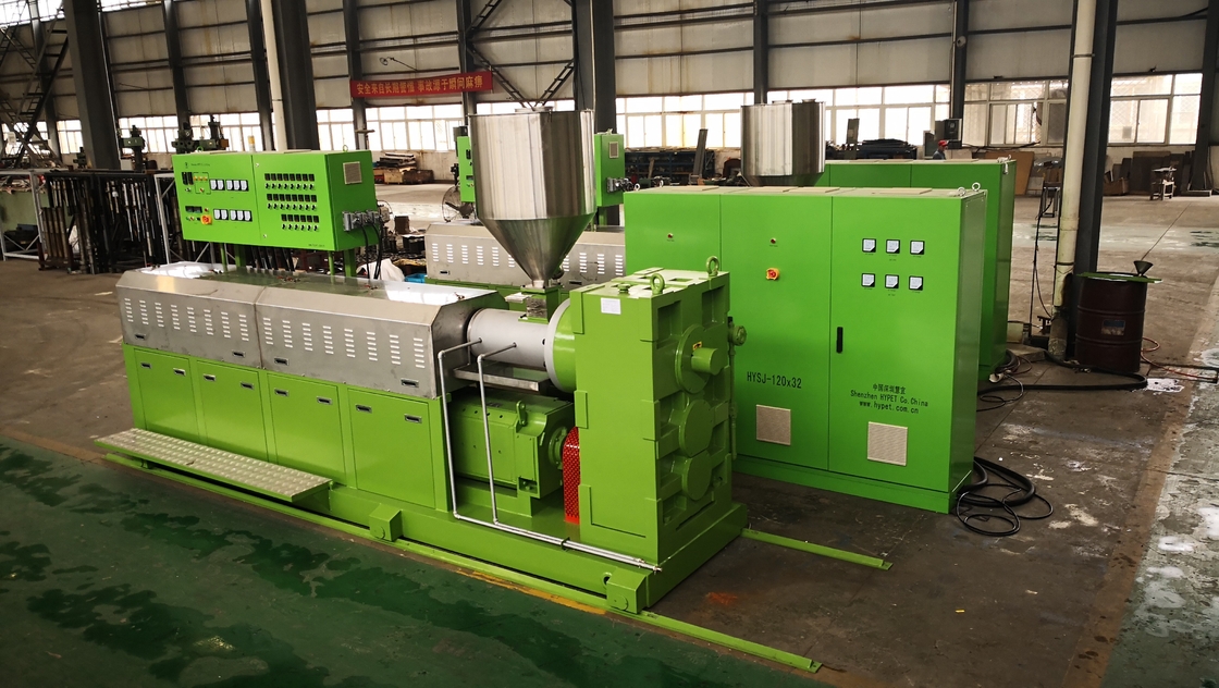 नया मॉडल SJ120/30 90kw Tpu रंग मास्टरबैच गोली प्रोफाइल सीलर नरम पीवीसी सीलर पट्टी एकल पेंच