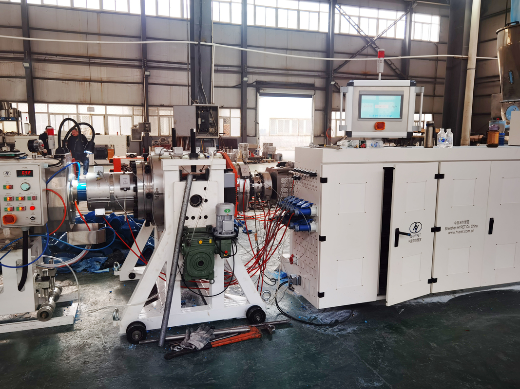 250-630mm / 315-800mm पीवीसी-ओ पाइप उत्पादन लाइन 380V/3P/50Hz ओ-पीवीसी पाइप एक्सट्रूज़न लाइन