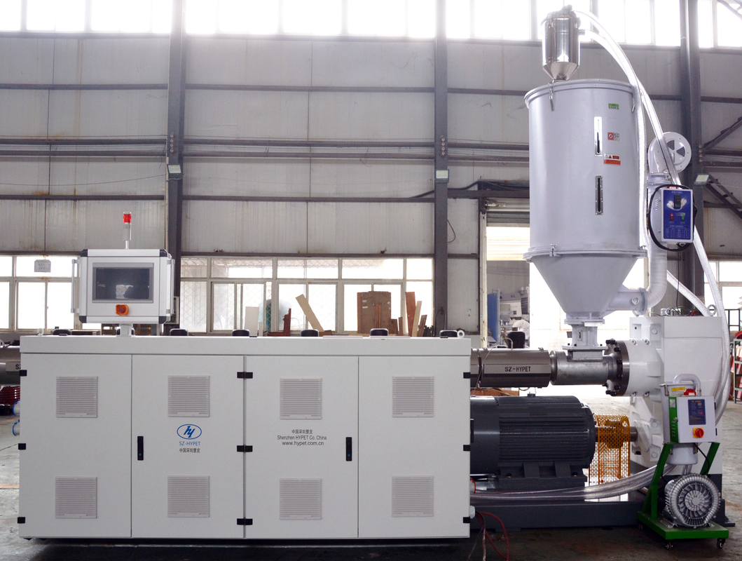 2200 / 2600 मिमी पीपी खोखले ग्रिड बोर्ड मशीन 150kw पावर पीपी खोखले बोर्ड एक्सट्रूज़न लाइन