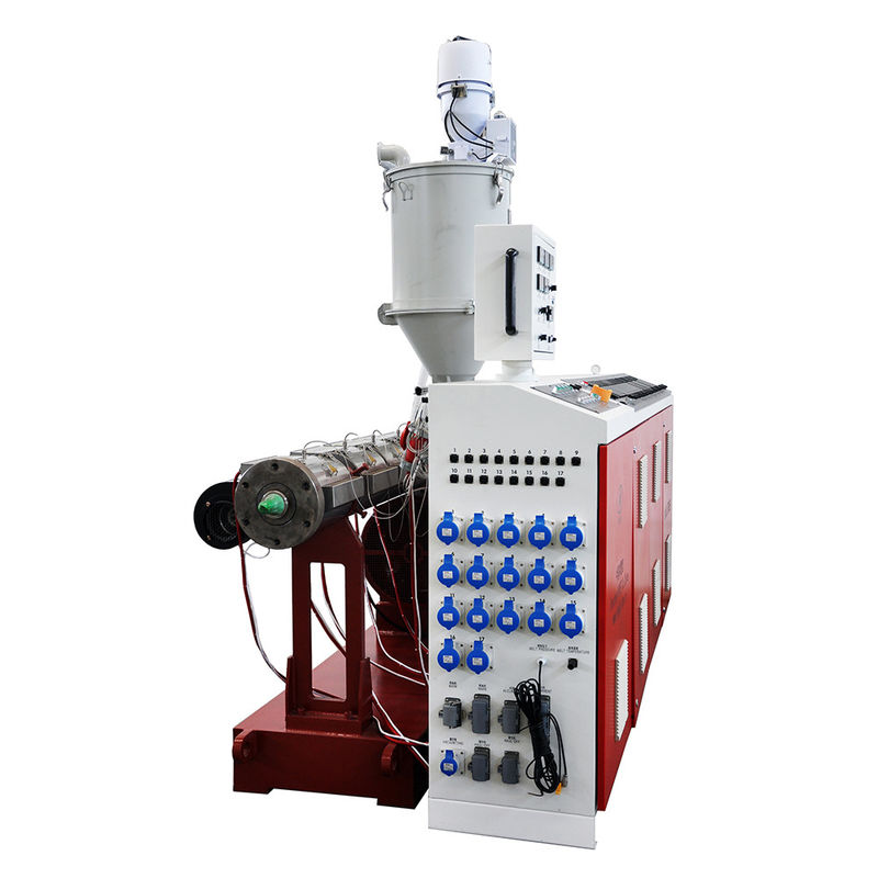 उच्च आउटपुट पीई एचडीपीई उत्पादन मशीन एकल पेंच extruder के लिए आउटपुट 90kg/h SJ55/30 मोटर 30kw