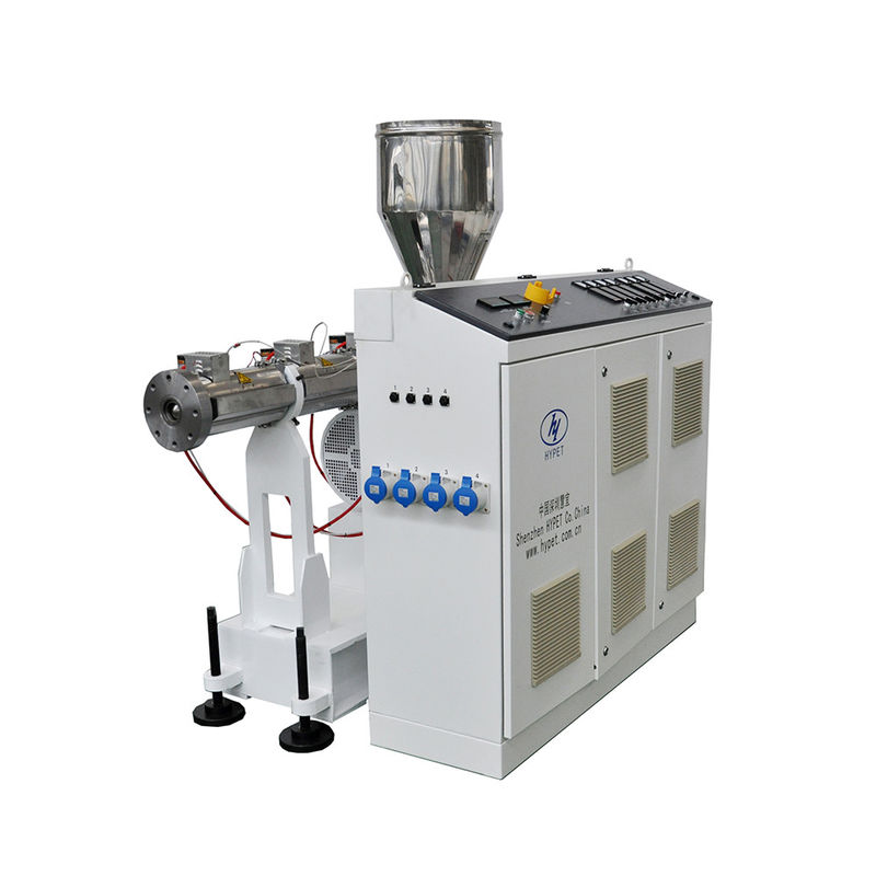 HYSJ60/33 एकल पेंच प्लास्टिक एक्सट्रूडर 37kw मोटर और 4 बैरल हीटिंग जोन के साथ