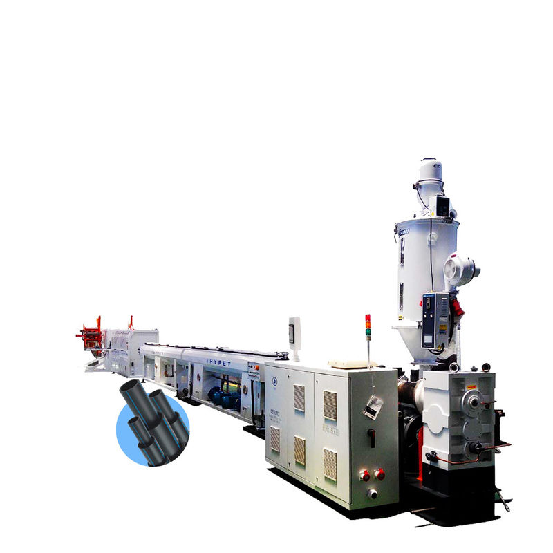 SJ80/38 110-250mm पाइप एक्सट्रूज़न उत्पादन लाइन के लिए पानी की आपूर्ति पाइप गैस पीई एचडीपीई दबाव पाइप